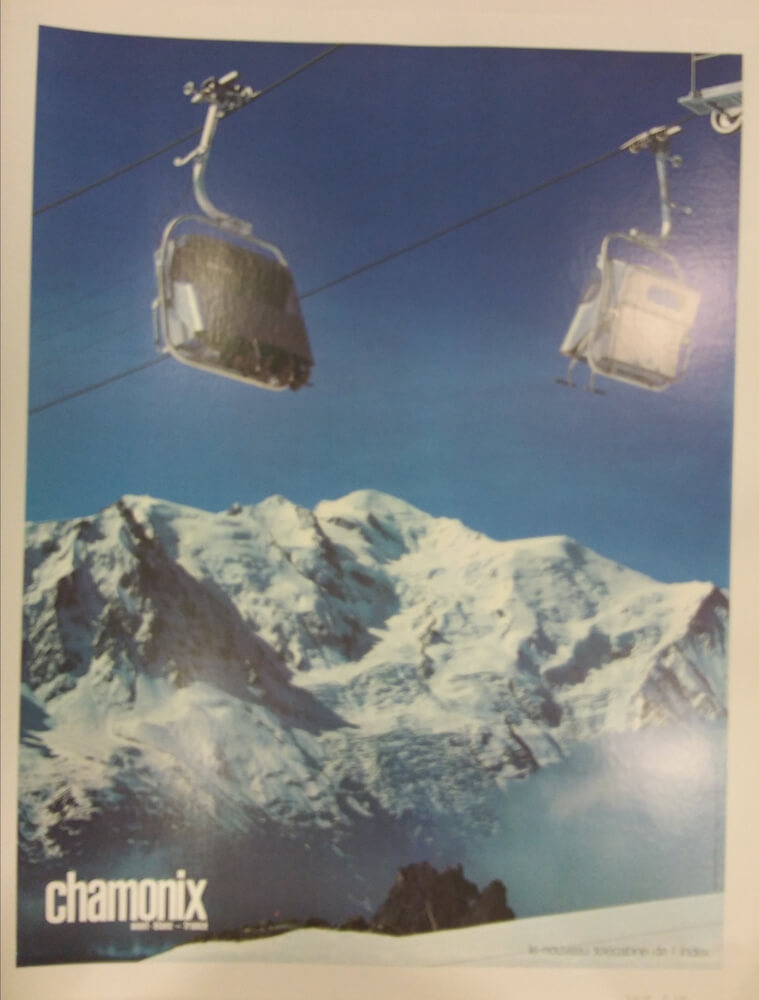 Chamonix mont-blanc france 1978 